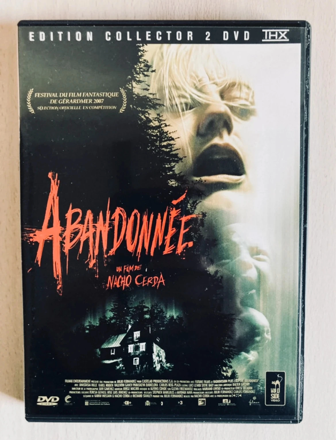 DVD Abandonnée de Nacho Cerda édition collector.